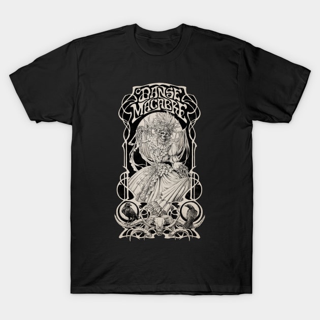 Danse Macabre T-Shirt by Moutchy